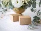 Dobozok, kraft, 6x5,5x3,5 cm (1 db / 10 db)