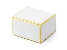 Dobozok, fehér, 6x3,5x5,5 cm (1 db / 10 db)