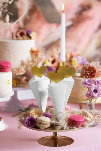 Dobozok Szívek, mix, 5,5x18x5,5 cm (1 db / 6 db)