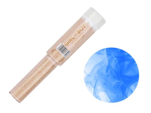 Színes füstbomba „It's a Boy” kék, 22,5 cm, 5 db/csomag