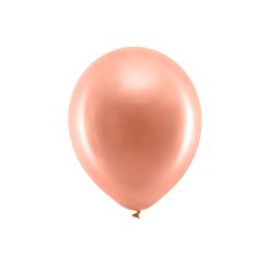Rainbow Balloons 30cm matellic, rose gold (1 pkt / 100 db.)