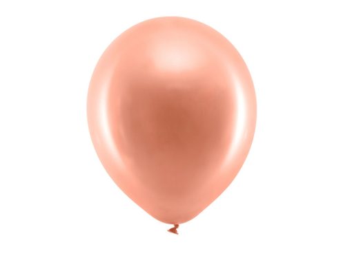 Rainbow Balloons 30cm matellic, rose gold (1 pkt / 100 db.)