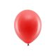 Rainbow Balloons 30cm pasztell, piros (1 db / 10 db.)