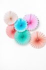 Decorative Rosettes Unicorn, mix (1 pkt / 3 pc.)