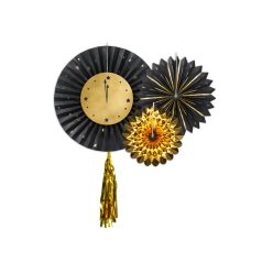 Dekoratív rozetták Óra, mix, 26-43 cm (1 db / 3 db.)