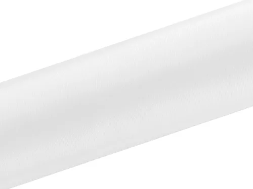 Szatén sima, fehér, 0,16 x 9 m (1 db / 9 lm)