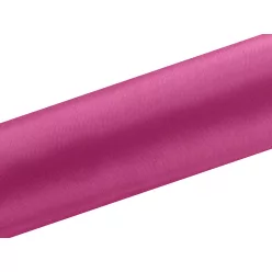 Szatén egyszínű, fukszia, 0,16 x 9 m (1 db / 9 lm)