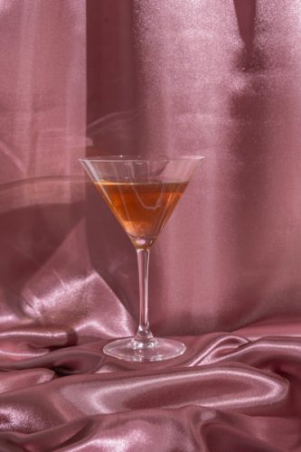 Szatén sima, sötét rózsaszín, 0,48 x 9 m