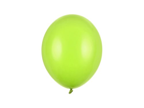 Erős léggömbök 27 cm, pasztell lime zöld (1 db / 50 db)