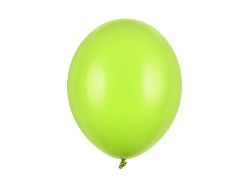 Erős léggömbök 30 cm, pasztell lime zöld (1 db / 10 db)