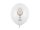 Léggömbök 30 cm, IHS, pasztell tiszta fehér (1 db / 6 db)