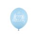 Strong Balloons 30cm, happy..., P. B. Blue (1 pkt / 6 db.)