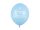 Strong Balloons 30cm, happy..., P. B. Blue (1 pkt / 50 db.)