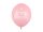 Strong Balloons 30cm, happy..., P. B. Pink (1 pkt / 6 db.)