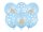 Léggömbök 30cm, Elefánt, Pasztell Baby Blue Mix (1 db / 50 db.)