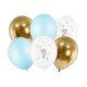 Balloons 30cm, One, Pastel Light Blue (1 pkt / 6 pc.)