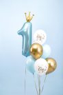 Balloons 30cm, One, Pastel Light Blue (1 pkt / 6 pc.)
