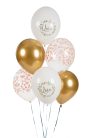 Lufi 30 cm, Love, mix (1 pkt / 6 db.)