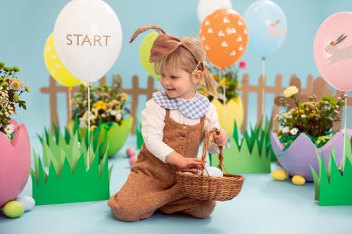 Lufi 30 cm, Egg Hunt, mix (1 pkt / 7 db.)