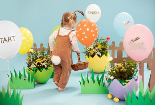 Lufi 30 cm, Egg Hunt, mix (1 pkt / 7 db.)