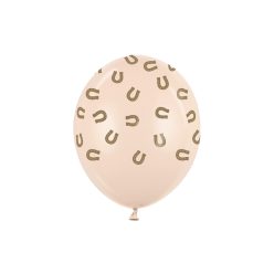   Léggömbök 30 cm, patkó, pasztell alabástrom (1 db / 50 db)