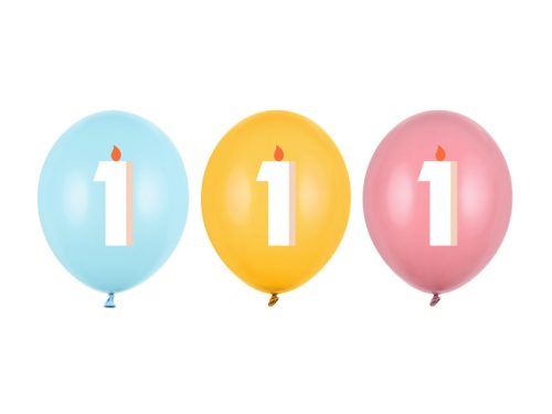 Lufi 30 cm, 1, mix (1 pkt / 50 db.)