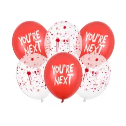   Léggömb "You're Next", 30 cm, vegyes (6 db/csomag)