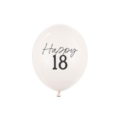 Lufi 30 cm, 18, pasztell törtfehér (1 pkt / 50 db.)