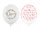 Lufi 30 cm, Love, mix (1 pkt / 50 db.)
