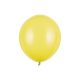 Erős léggömbök 43 cm, pasztell mézsárga (1 db / 25 db)
