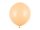 Erős léggömbök 43 cm, pasztell világos barack (1 db / 25 db)