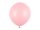 Erős léggömbök 43 cm, pasztell babarózsaszín (1 db / 25 db)
