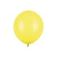 Erős léggömbök 43 cm, pasztell citromhéj (1 db / 25 db)