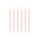 Plain birthday candles, light pink, 14cm (1 pkt / 12 pc.)