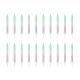 Birthday candles ombre, 6cm (1 pkt / 20 pc.)