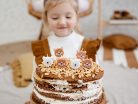Birthday candles Bear, mix, 3cm (1 pkt / 6 pc.)