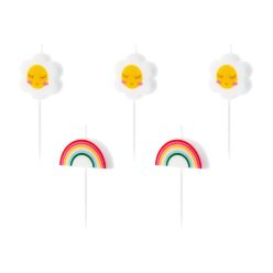 Születésnapi gyertya Daisy, 2-3,5 cm (1 db / 5 db)