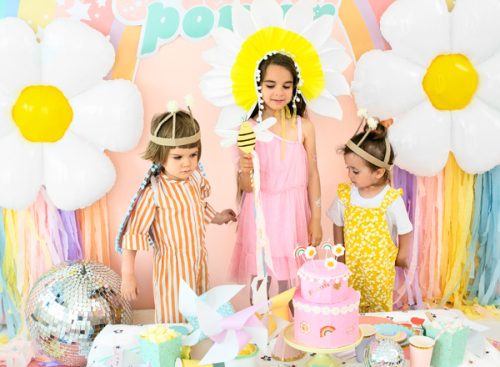 Születésnapi gyertya Daisy, 2-3,5 cm (1 db / 5 db)