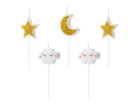 Születésnapi gyertyák Little Star, mix, 2-3cm (1 db / 5 db.)