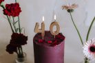 8-as számú születésnapi gyertya, 4,5 cm