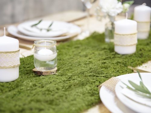 Úszógyertya  matt, fehér, 5cm (1 db / 10 db.)