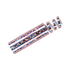   Holografikus szalagok, világos rózsaszín, 3,8 m (1 db / 18 db.)