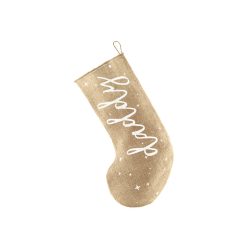 Díszharisnya Daddy, fehér, 23x39,5cm