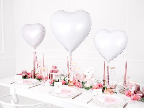 Oszlopgyertya, metál, rózsaszín arany, 12x6cm (1 db / 6 db)