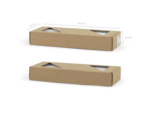 Kúpos gyertya, matt, fehér, 24cm (1 db / 10 db.)