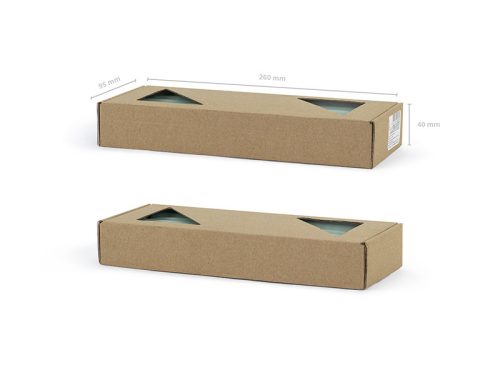 Kúpos gyertya, matt, égszínkék, 24cm (1 db / 10 db.)