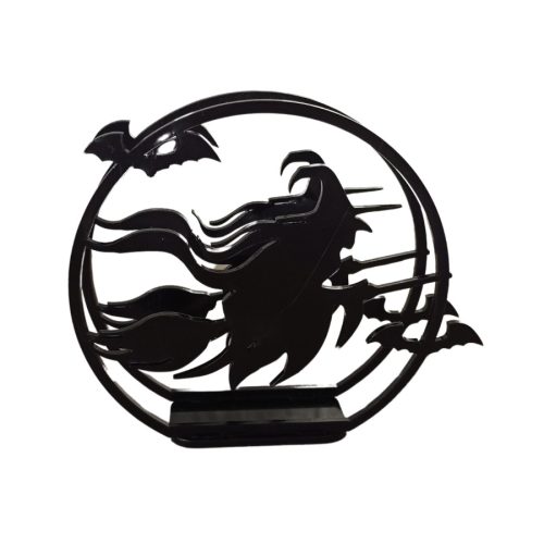 Boszorkány mintás szalvétatartó