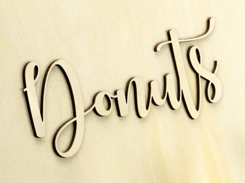 Fánkfal, natúr fa, 45x55cm