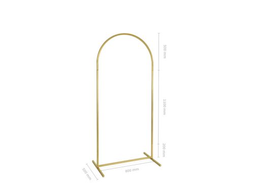 Háttér állvány, midi ív, arany, 80x180 cm