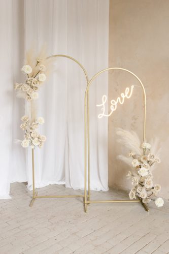 Háttérállvány, maxi ív, arany, 80x200 cm